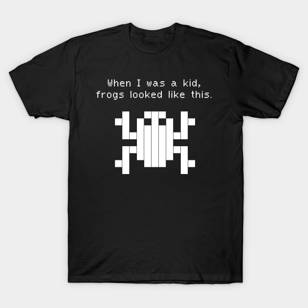 Funny 80s Arcade Game Design T-Shirt by MeatMan